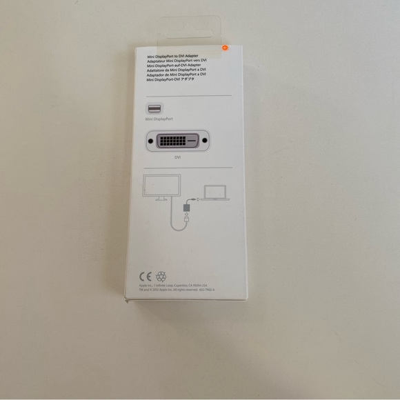 NEW Apple Mini DisplayPort to DVI Adapter - Picture 4 of 4